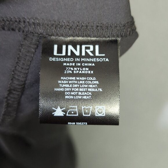 UNRL Pants Mens L Black In Flex Jogger Performance Stretch Nylon Golf Casual New - Picture 9 of 10